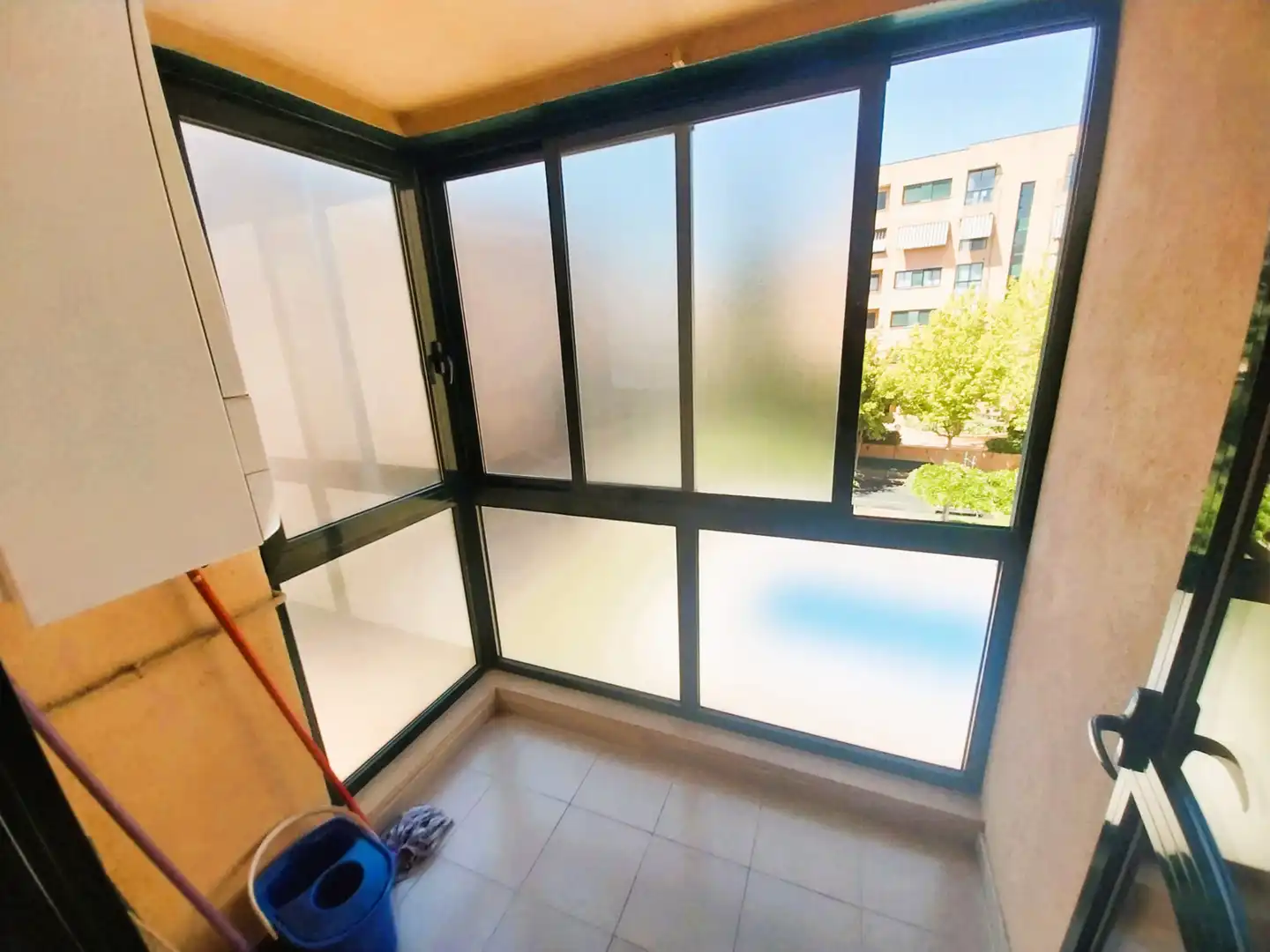 Terrasse von Wohnung zur Miete in Madrid mit Klimaanlage, Heizung und Parkett