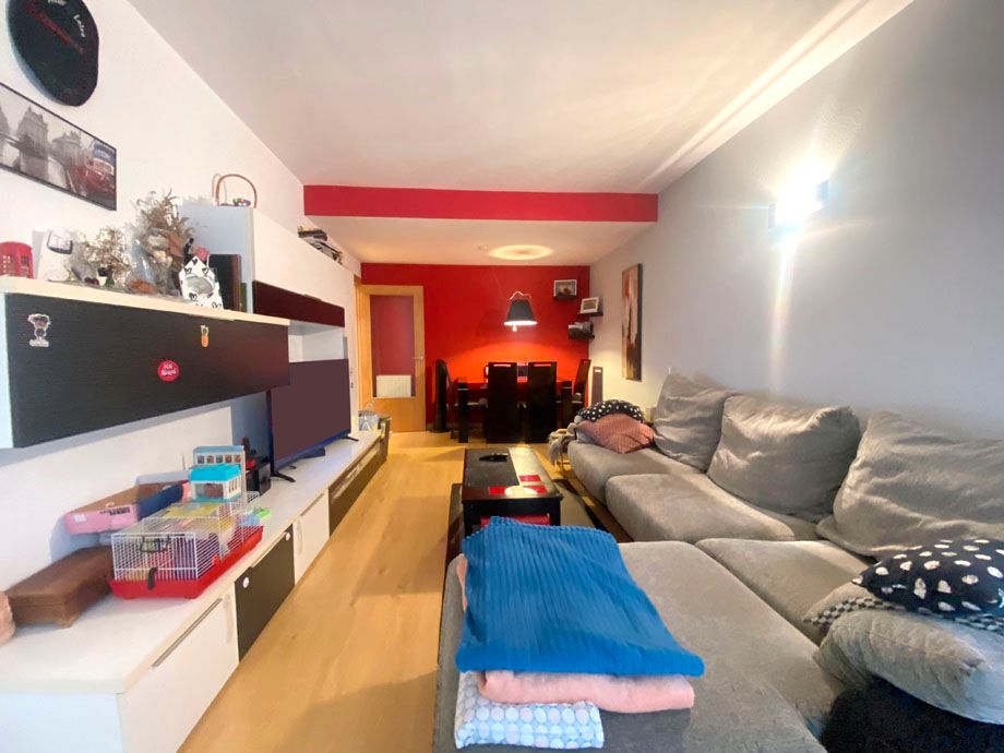 Sala d'estar de Pis en venda en Vitoria - Gasteiz amb Calefacció, Terrassa i Traster