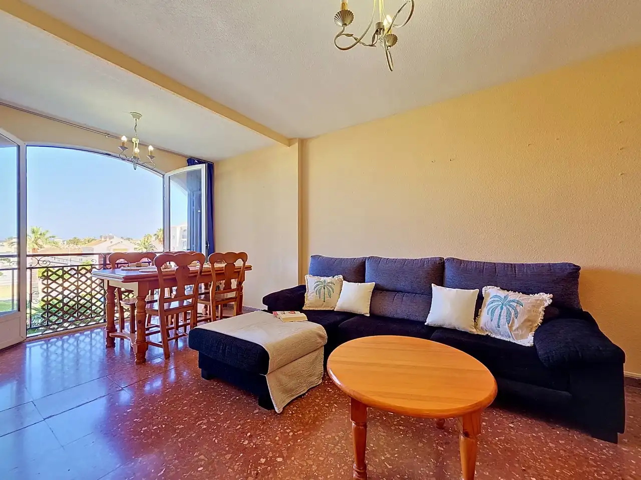 Living room of Apartments for sale in Dénia  with Furnished, Oven and Washing machine