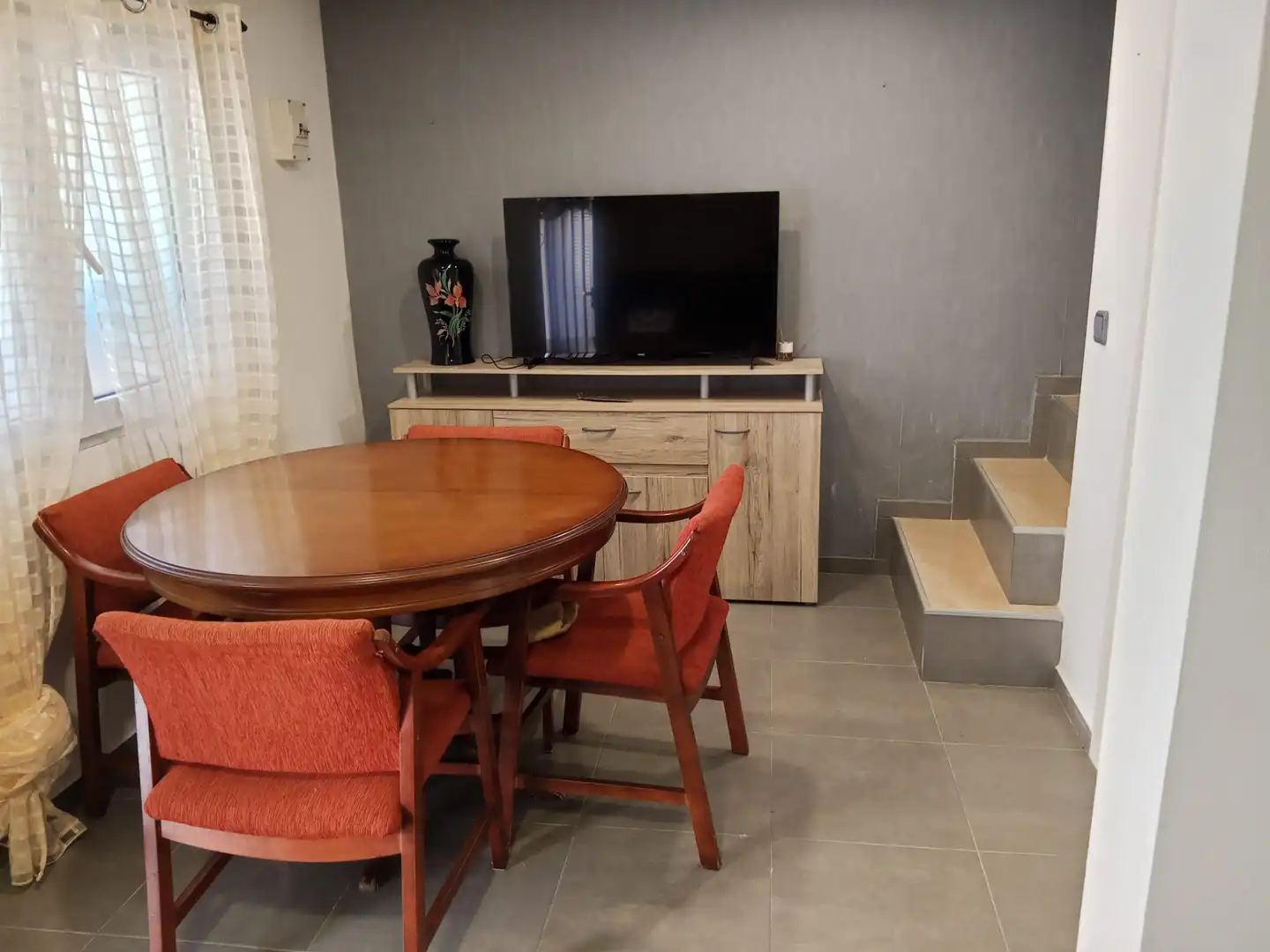 Dining room of Houses for sale in Calles  with Furnished, Oven and Washing machine