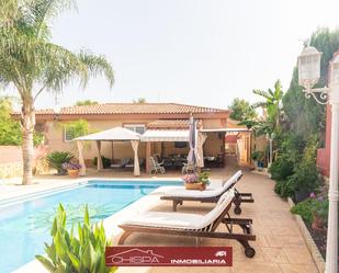 Swimming pool of House or chalet for sale in Náquera  with Air Conditioner, Heating and Private garden