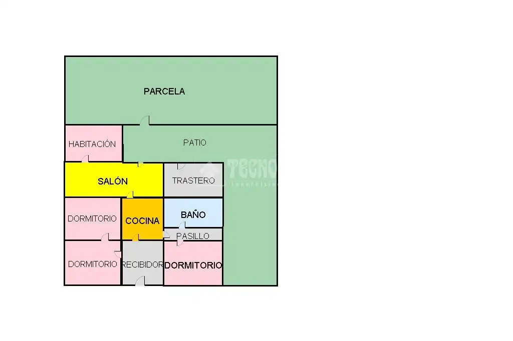 Garden of Detached homes for sale in Burujón