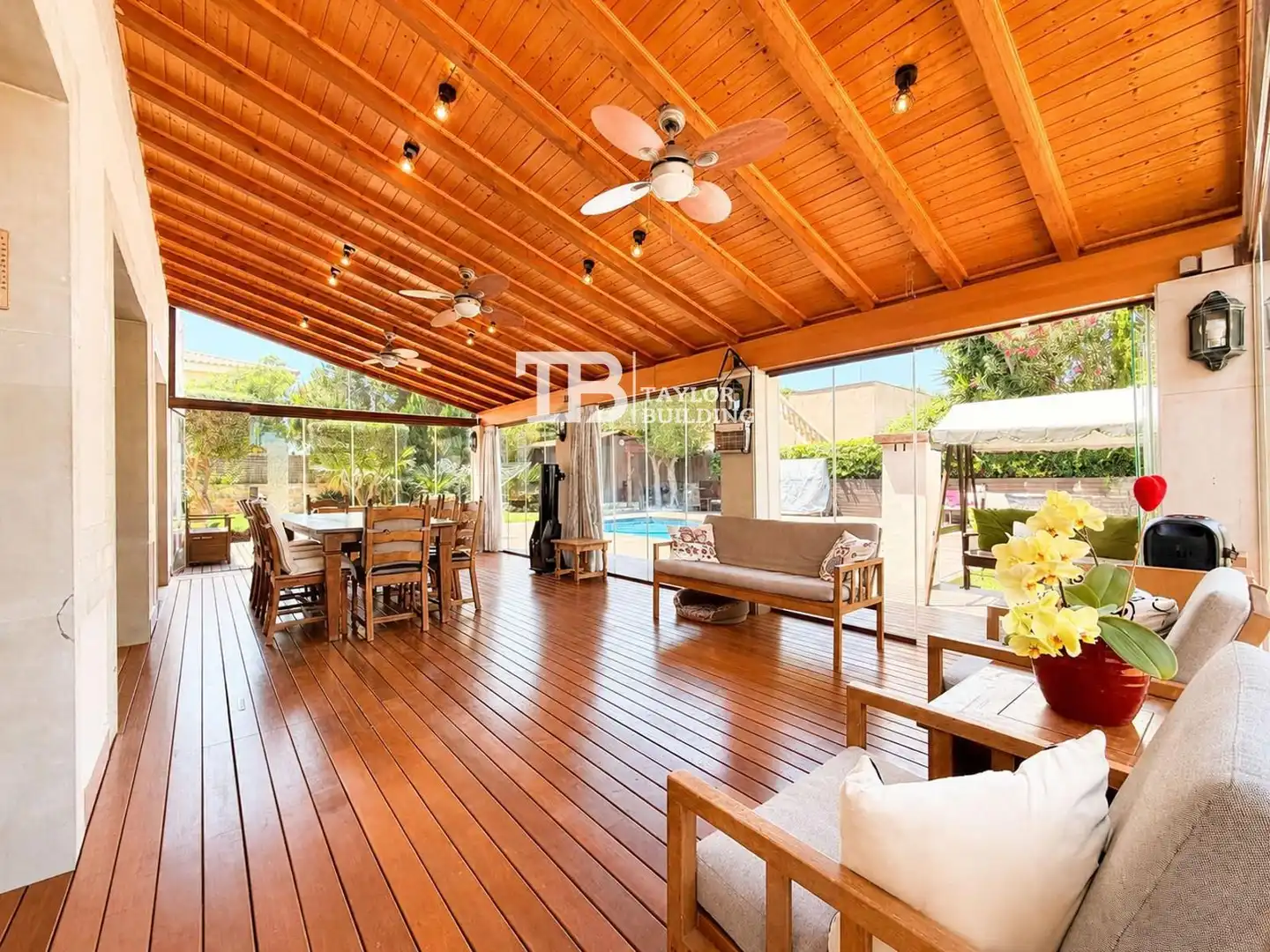 Terrassa de Casa o xalet en venda en Calvià amb Aire condicionat, Calefacció i Jardí privat