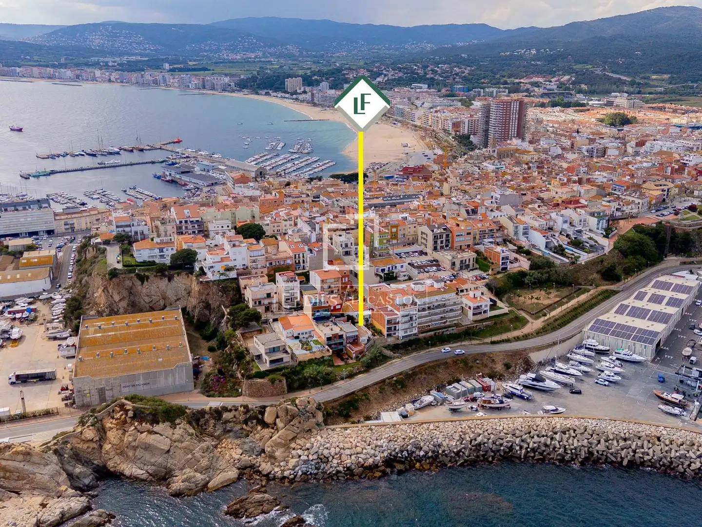 Exterior view of Land for sale in Palamós