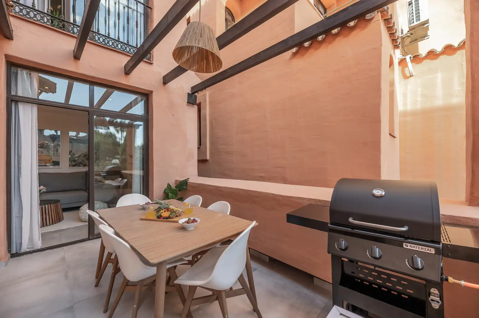 Terrassa de Apartament en venda en Estepona amb Aire condicionat, Terrassa i Piscina