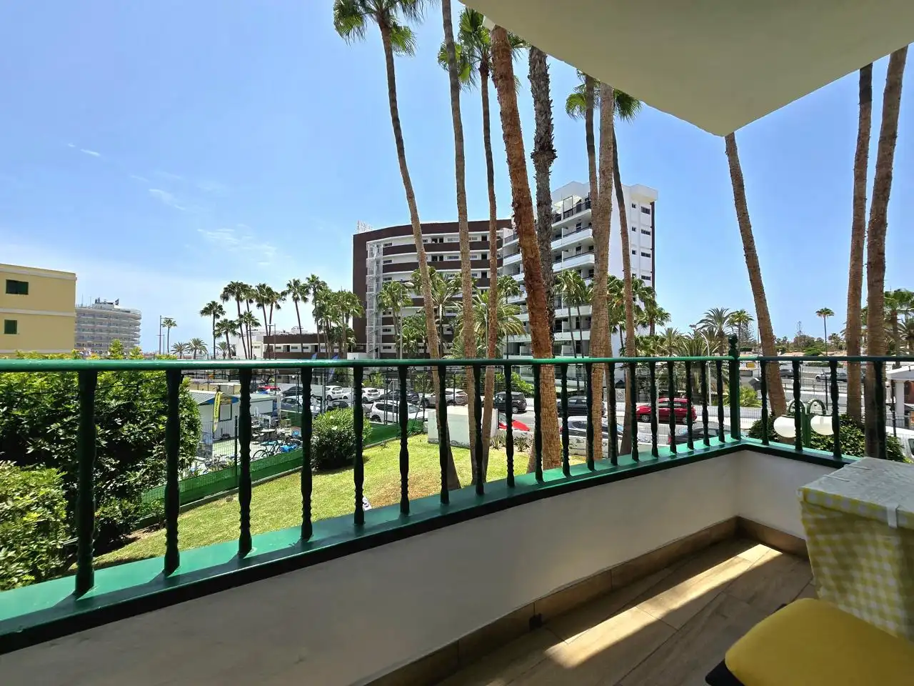 Außenansicht von Wohnungen zur Miete in San Bartolomé de Tirajana mit Terrasse, Möbliert und Balkon