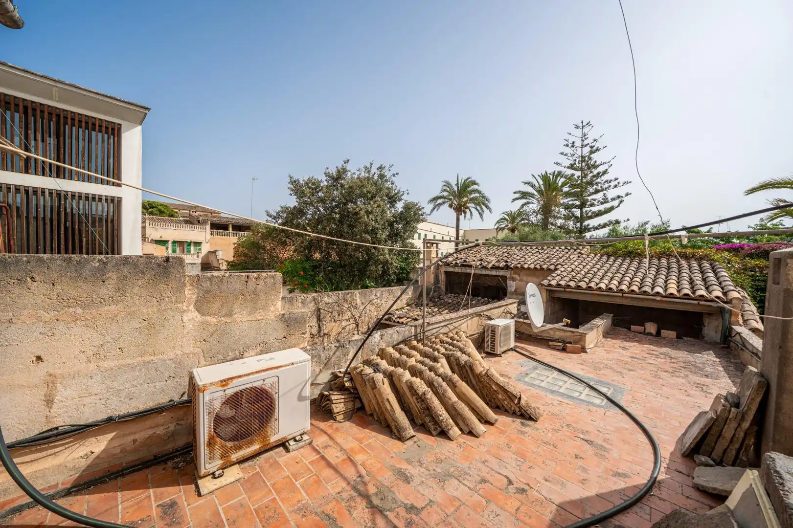 Vista exterior de Finca rústica en venda en Campos amb Aire condicionat i Terrassa