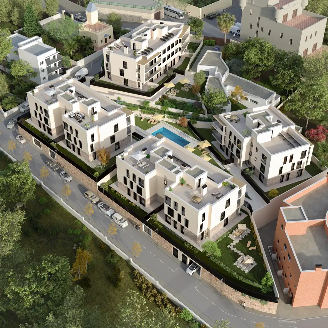 Neubau-Wohnung mit Terrasse zum Verkauf in Carrer de Valentí Almirall 1