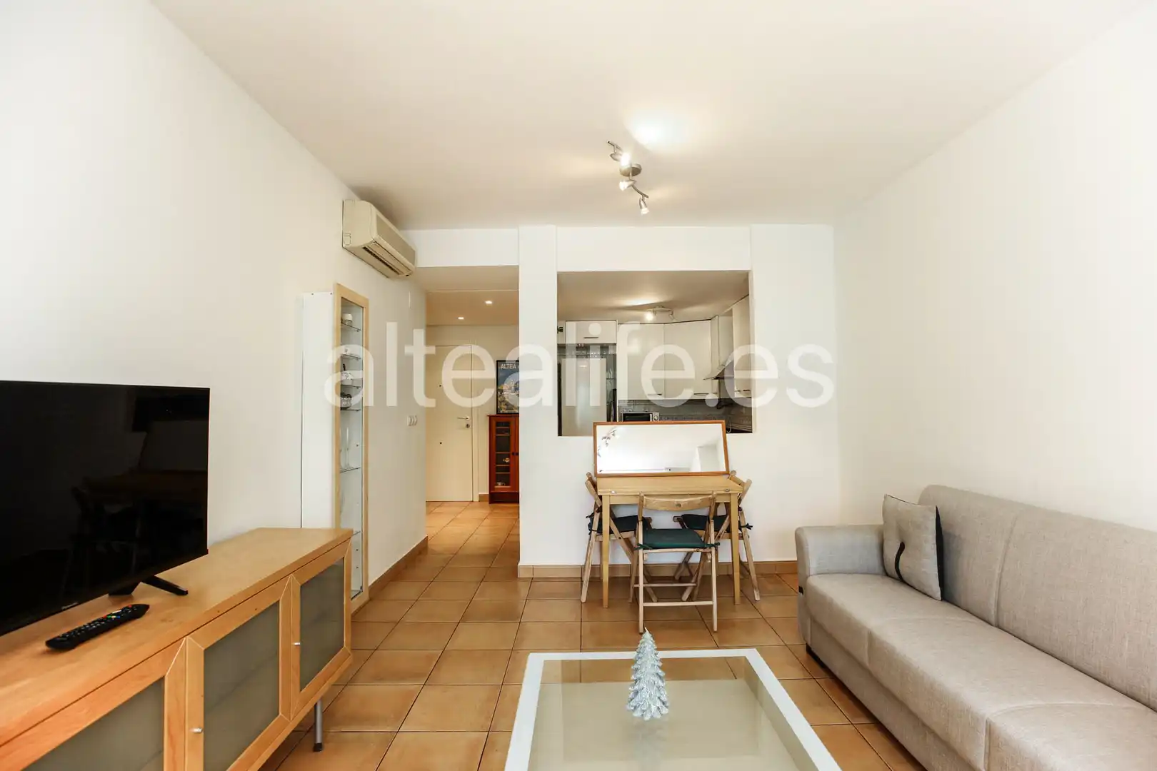 Sala d'estar de Apartament en venda en Altea amb Aire condicionat, Calefacció i Terrassa