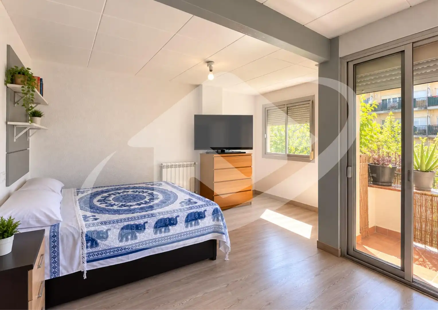 Bedroom of Flat for sale in Sabadell  with Heating and Balcony