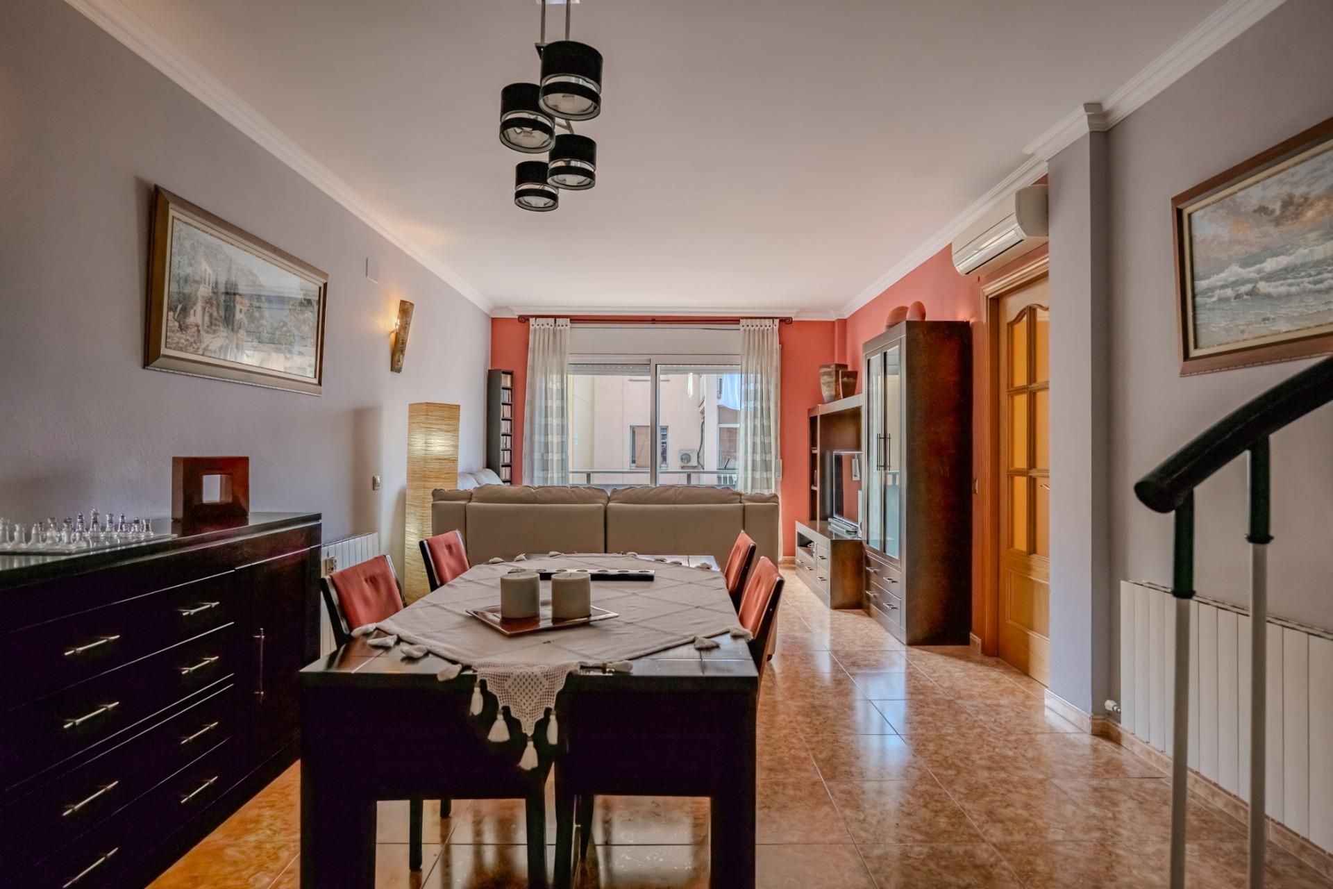 Dining room of Attic for sale in Pallejà  with Air Conditioner, Heating and Terrace