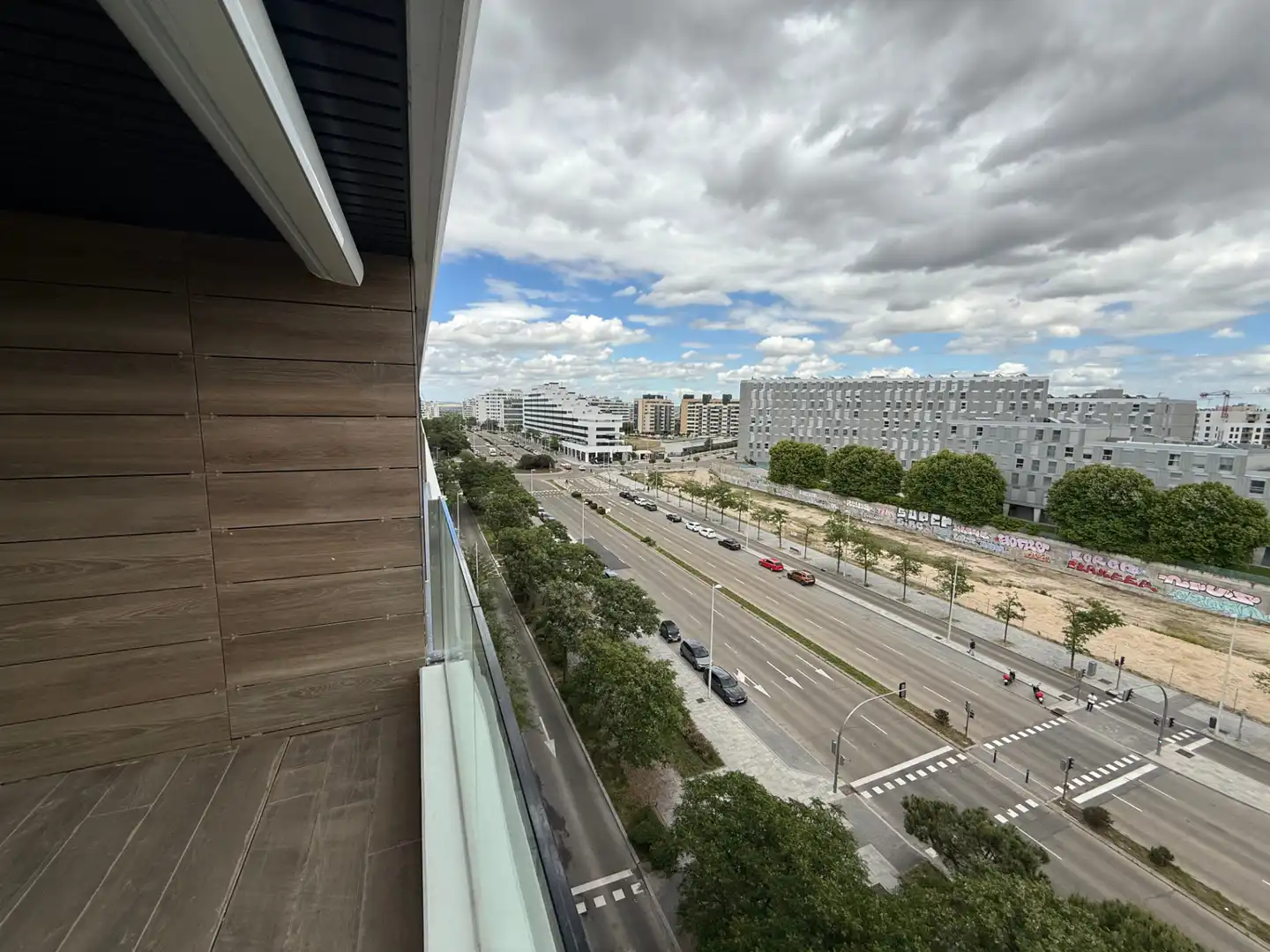 Balcony of Flat for rent in Madrid  with Heating, Terrace and Storage room