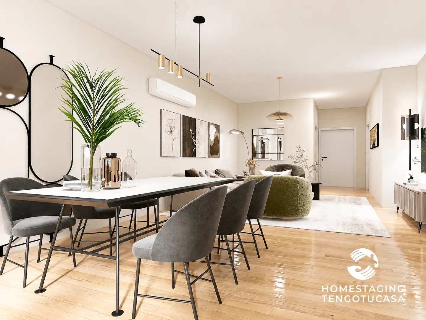 Living room of Flat for sale in Madrid