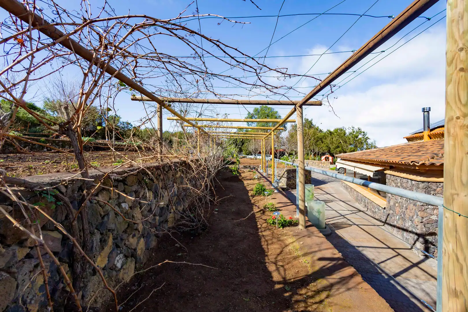 Terrassa de Finca rústica en venda en El Tanque amb Calefacció, Jardí privat i Terrassa