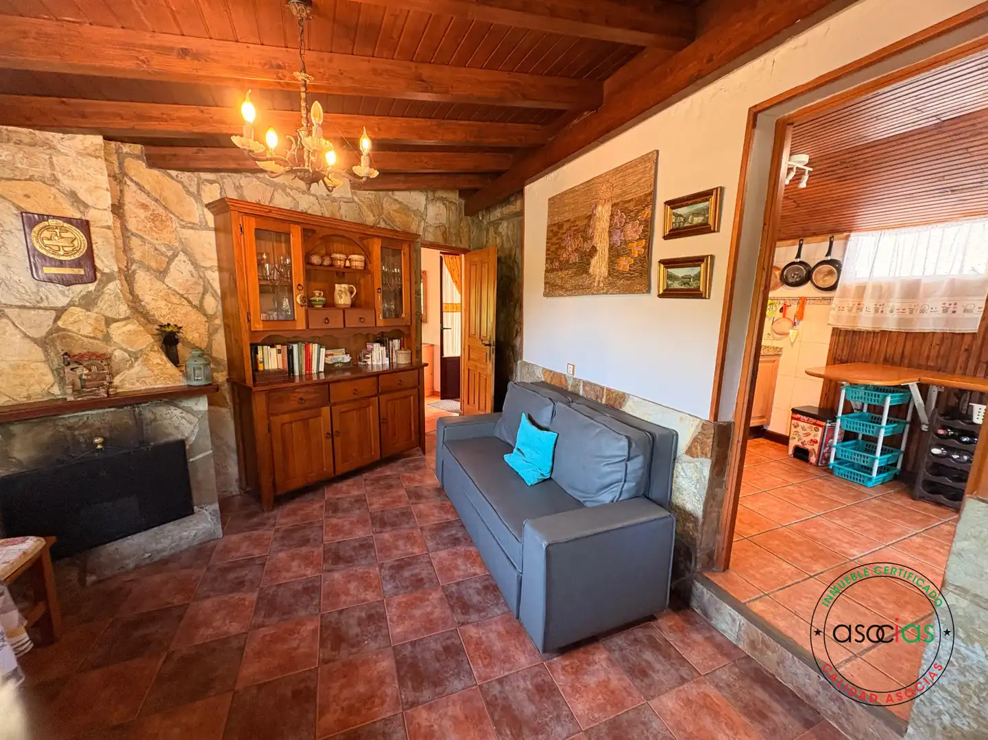Living room of Houses for sale in Gijón   with Heating, Private garden and Terrace