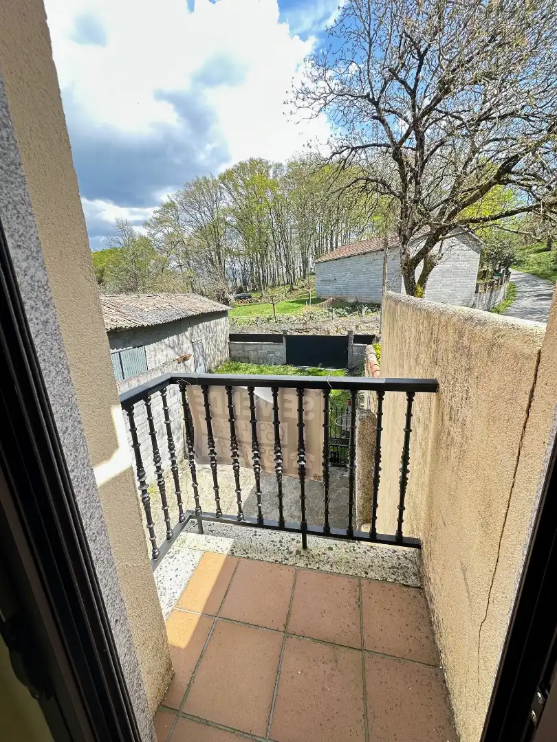Balcony of Houses for sale in Baños de Molgas  with Furnished, Oven and Washing machine