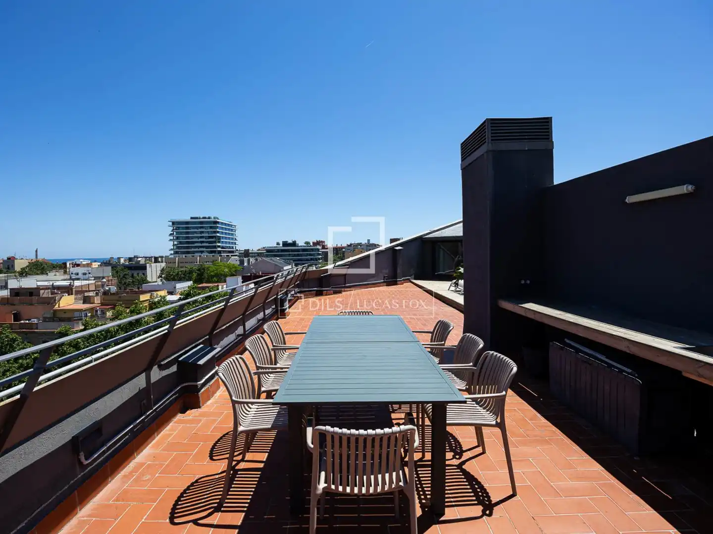 Terrace of Flat for sale in Barcelona  with Air Conditioner, Terrace and Furnished