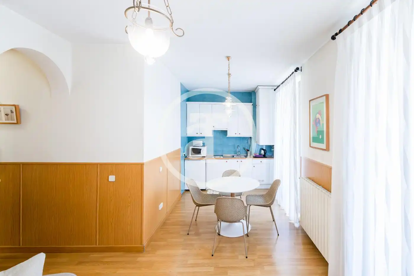 Cocina de Piso de alquiler en Madrid con Aire acondicionado, Calefacción y Amueblado