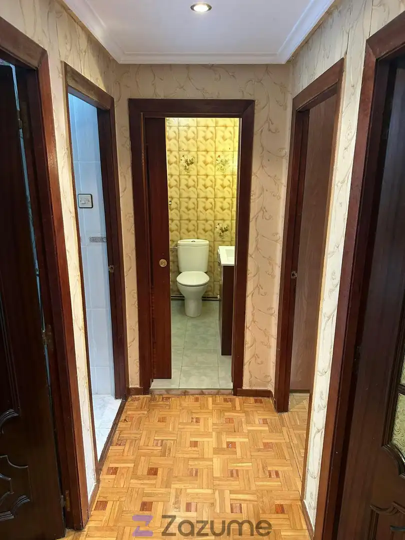 Bathroom of Flat for rent in Mieres (Asturias)  with Heating, Parquet flooring and Furnished