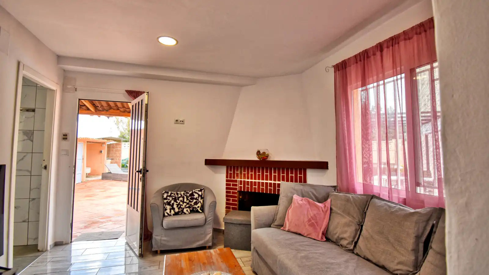 Wohnzimmer von Haus oder Chalet zum Verkauf in Gandia mit Klimaanlage, Heizung und Privatgarten