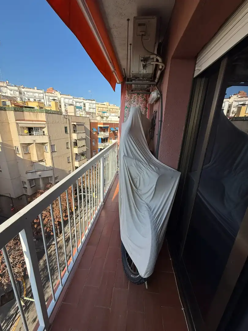Balcony of Flat for sale in Mataró  with Storage room, Furnished and Balcony