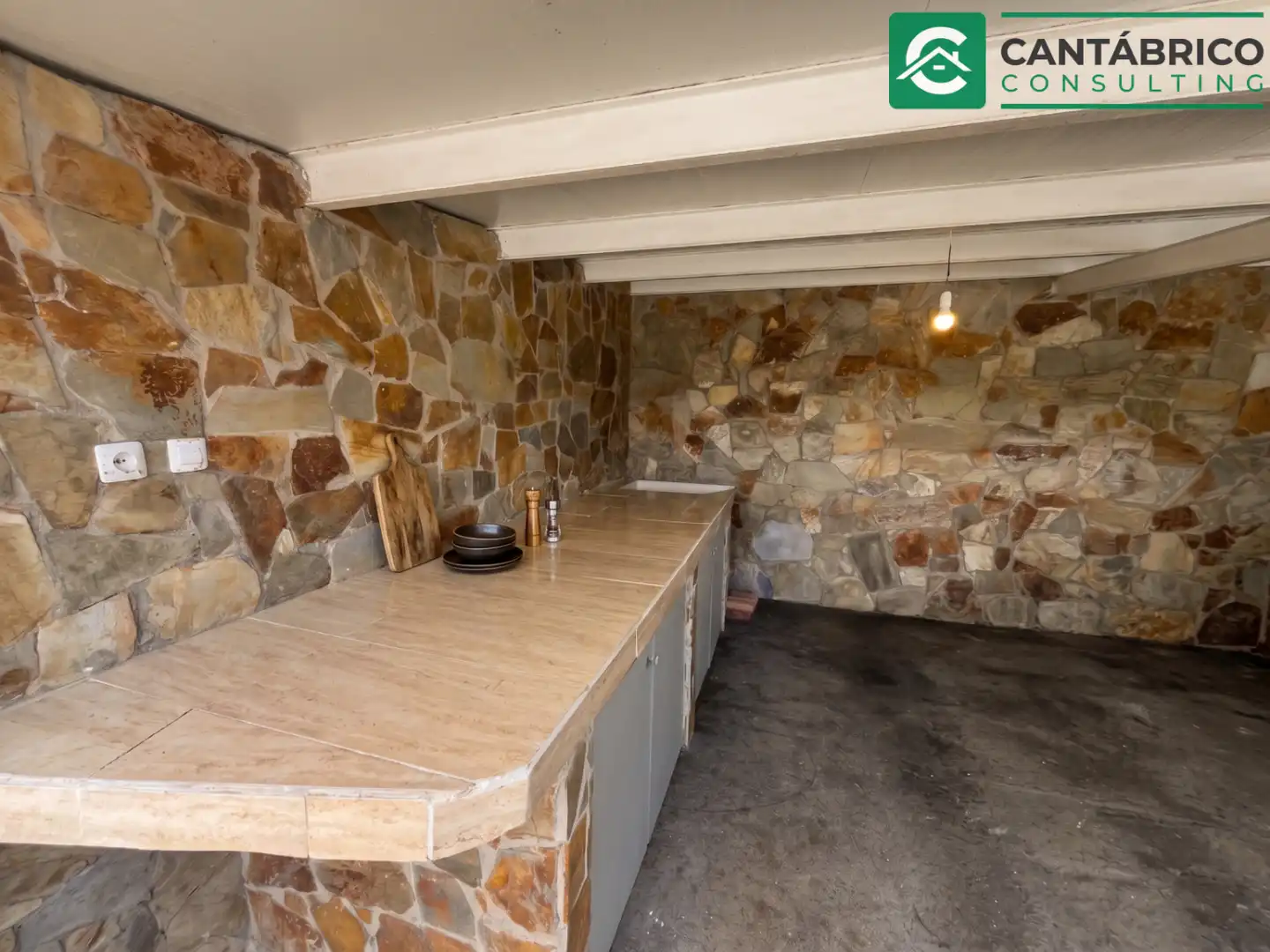 Kitchen of Houses for sale in Navia  with Heating and Furnished