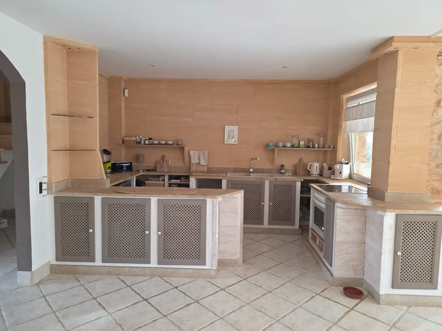 Cocina de Finca rústica en venta en Sant Llorenç des Cardassar con Aire acondicionado, Calefacción y Trastero