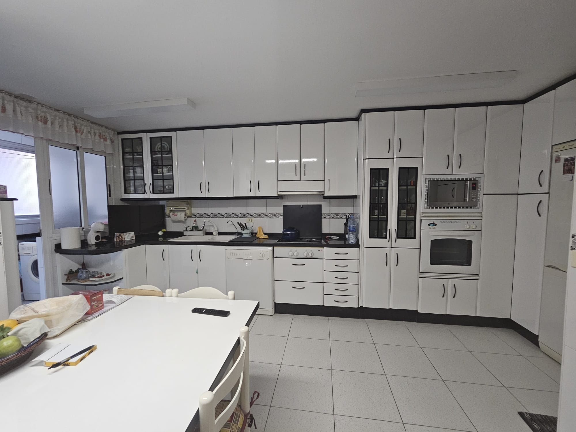 Kitchen of Flat for sale in Castellón de la Plana / Castelló de la Plana  with Heating, Storage room and Furnished