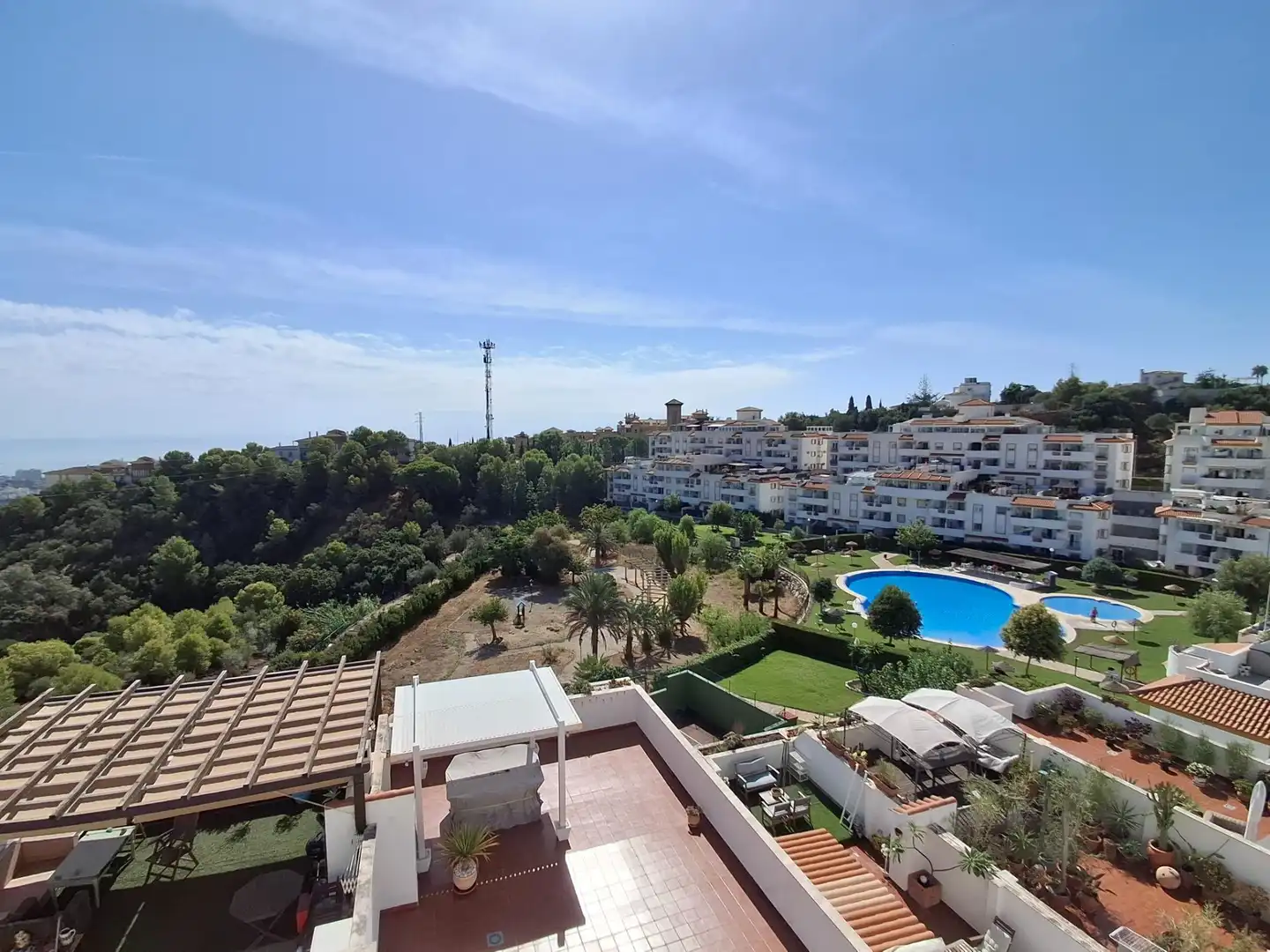 Penthouse with pool for sale in Benalmádena pueblo, imagen 19
