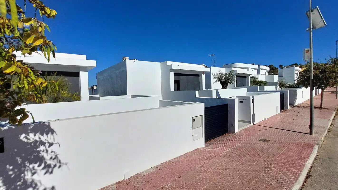 Vista exterior de Casa o chalet en venta en Rojales con Aire acondicionado, Calefacción y Jardín privado
