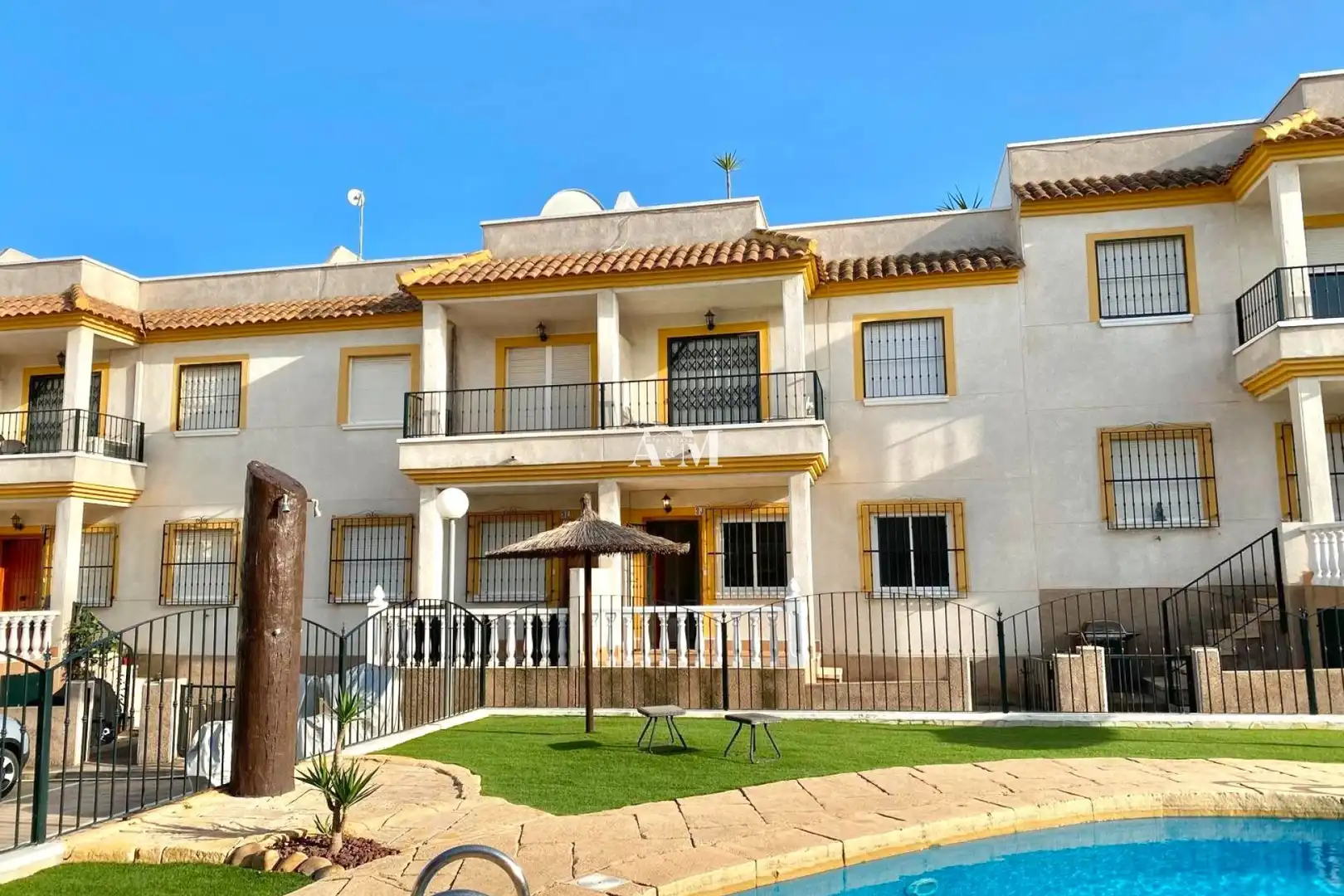 Exterior view of Ground floor for rent in Algorfa  with Air Conditioner, Heating and Terrace