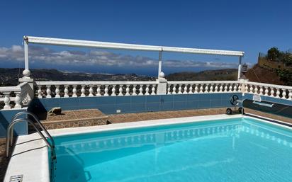 Swimming pool of House or chalet for sale in Vega de San Mateo  with Air Conditioner, Heating and Private garden