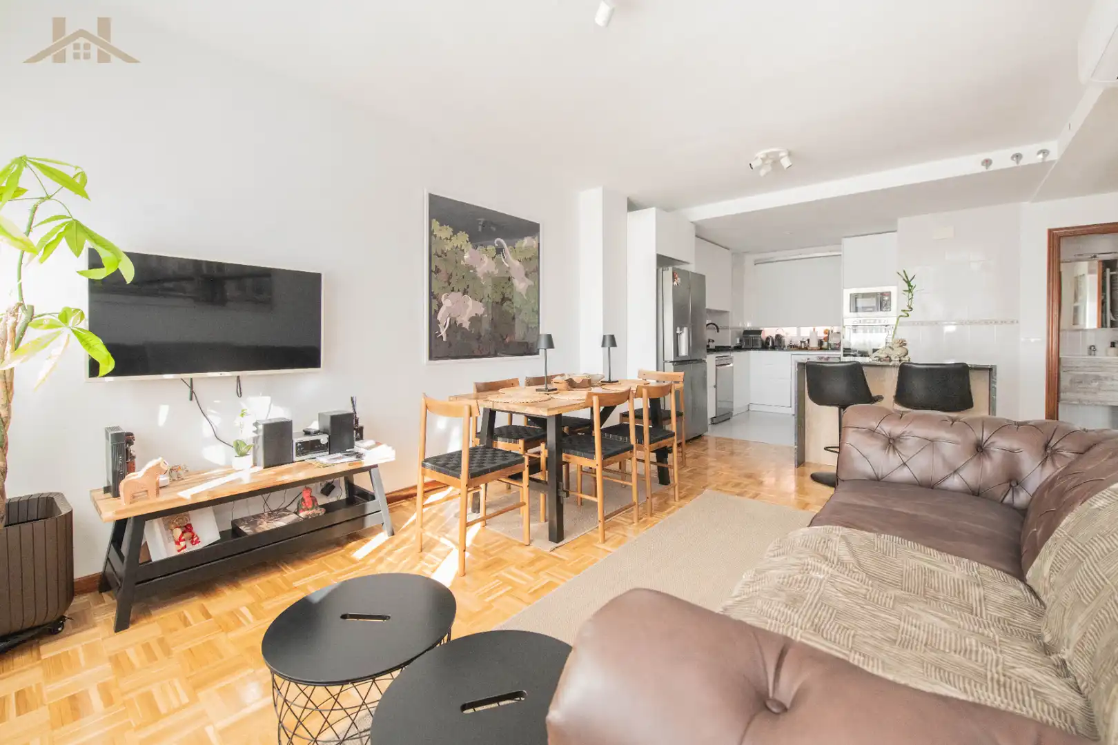 Sala de estar de Dúplex en venta en Villaviciosa de Odón con Aire acondicionado, Calefacción y Trastero