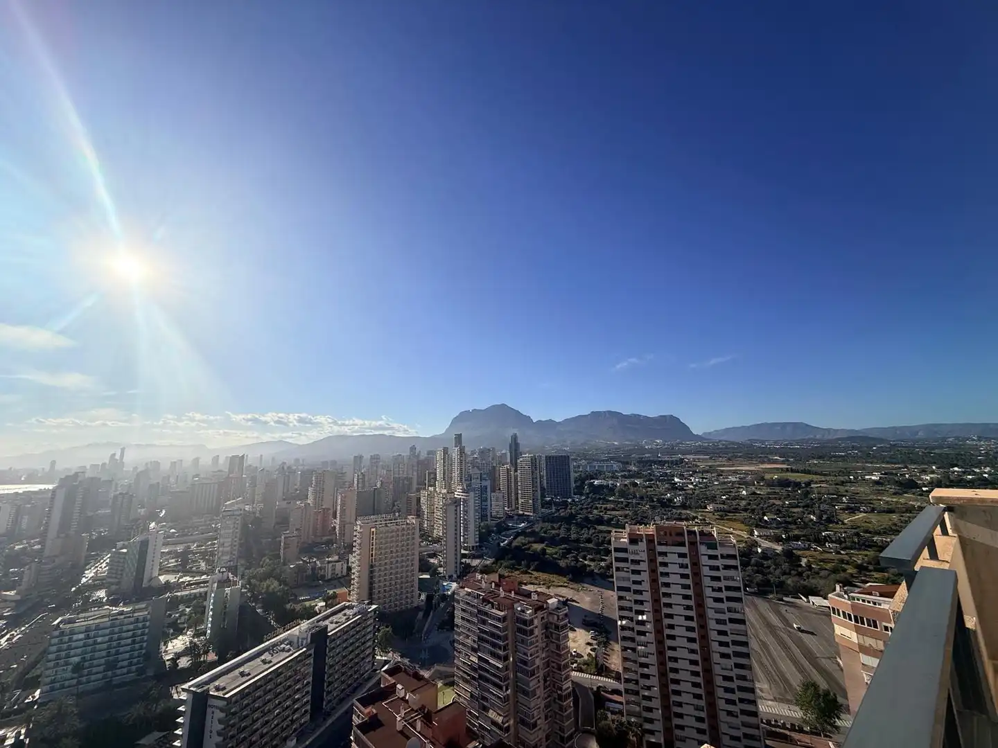 Exterior view of Attic for sale in Benidorm  with Air Conditioner, Private garden and Terrace