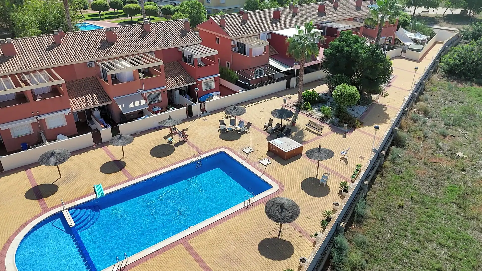 Piscina de Casa adosada en venta en Mar Menor de Cartagena – Cabo de Palos