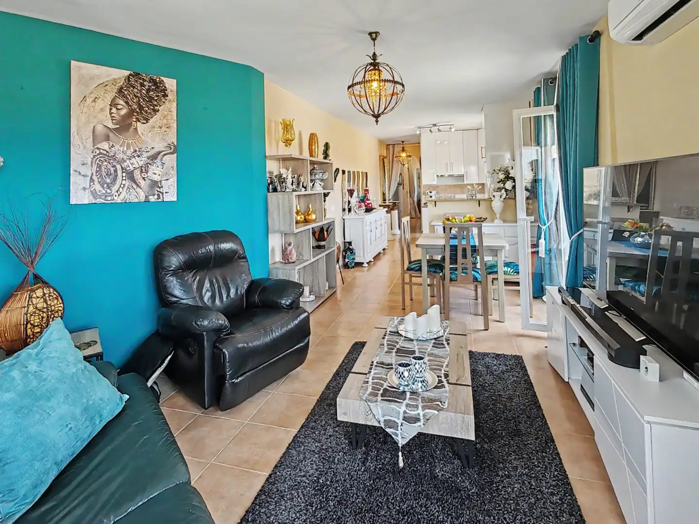 Sala de estar de Ático en venta en Turre con Aire acondicionado, Calefacción y Terraza