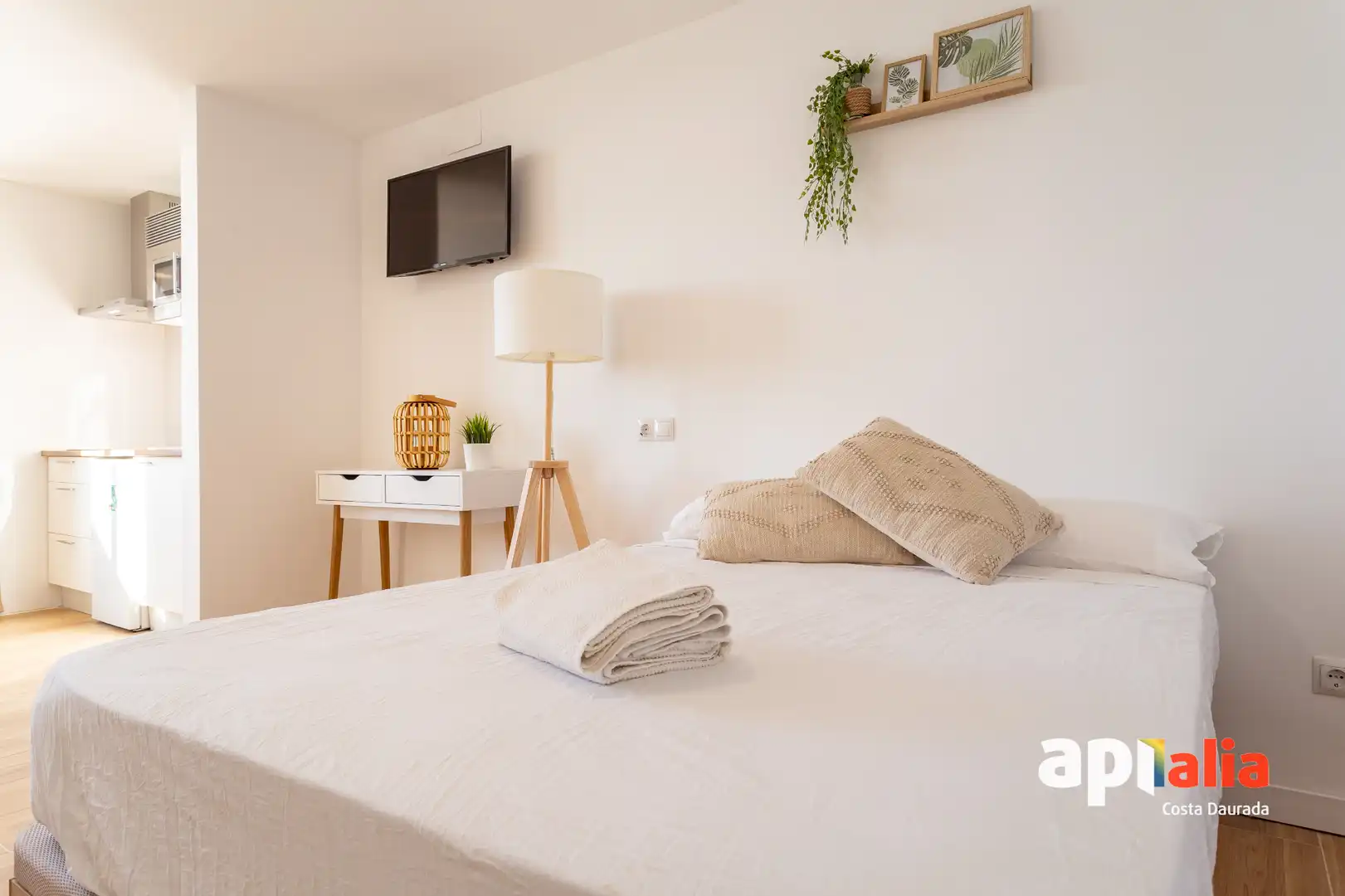 Schlafzimmer von Wohnung zum Verkauf in Vila-seca mit Klimaanlage, Heizung und Gemeinschaftspool
