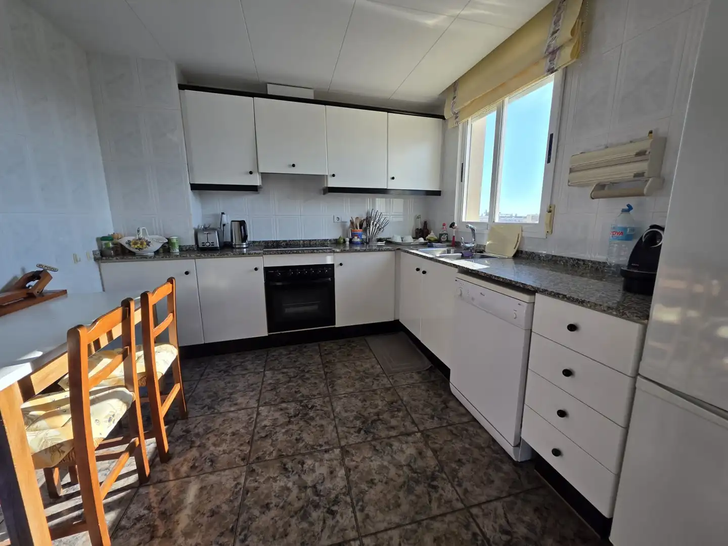 Cocina de Ático en venta en La Ràpita con Aire acondicionado, Terraza y Amueblado