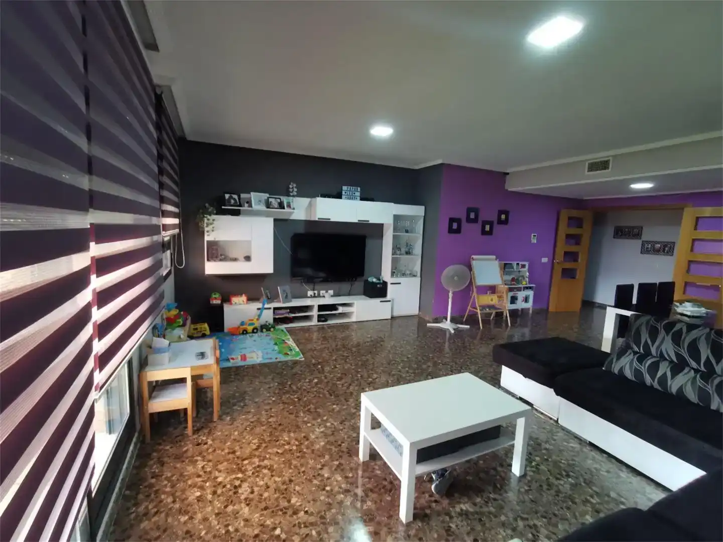 Wohnzimmer von Dachboden zum Verkauf in Alzira mit Klimaanlage