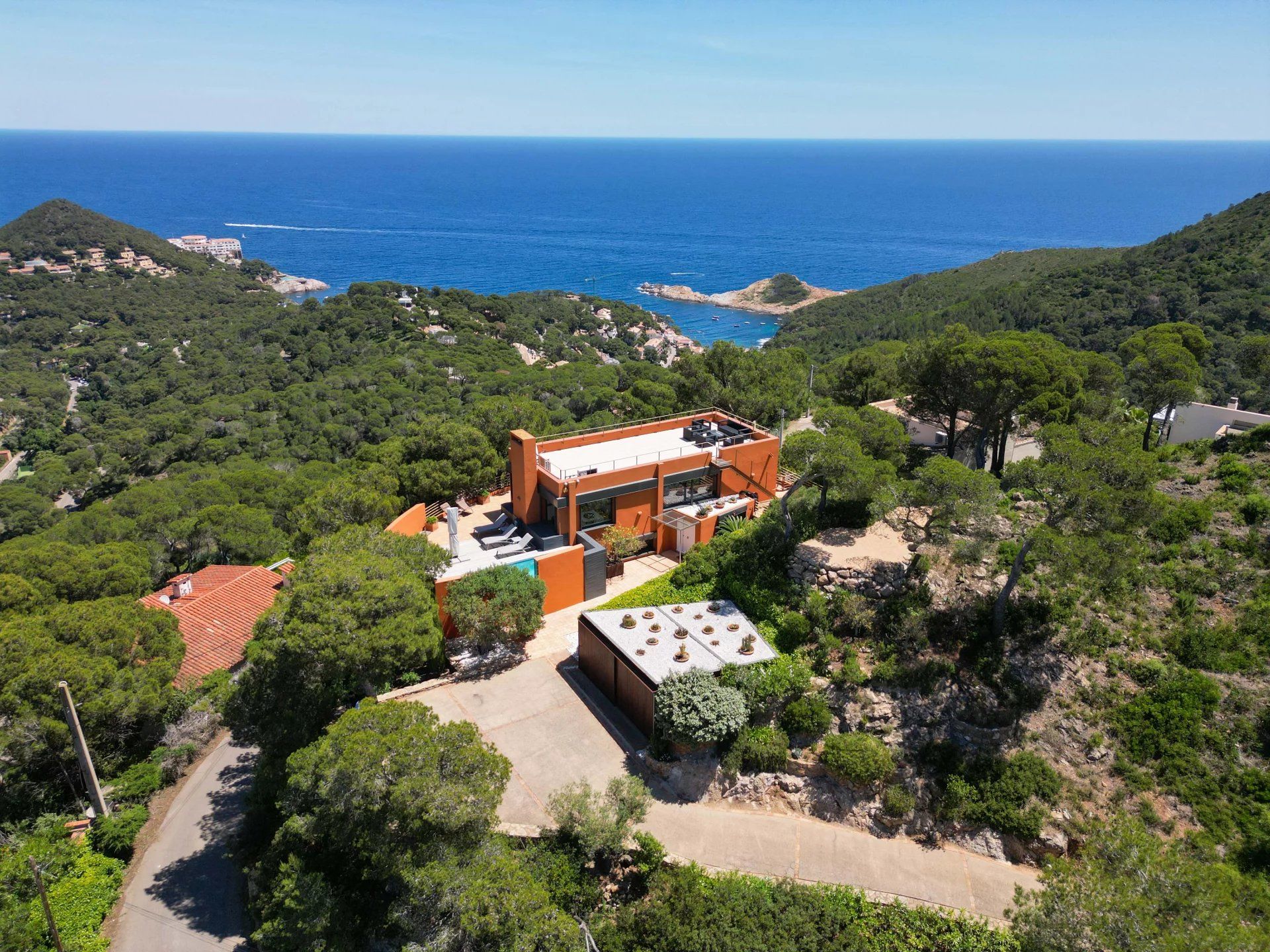 Vista exterior de Casa o xalet en venda en Begur amb Aire condicionat, Calefacció i Jardí privat