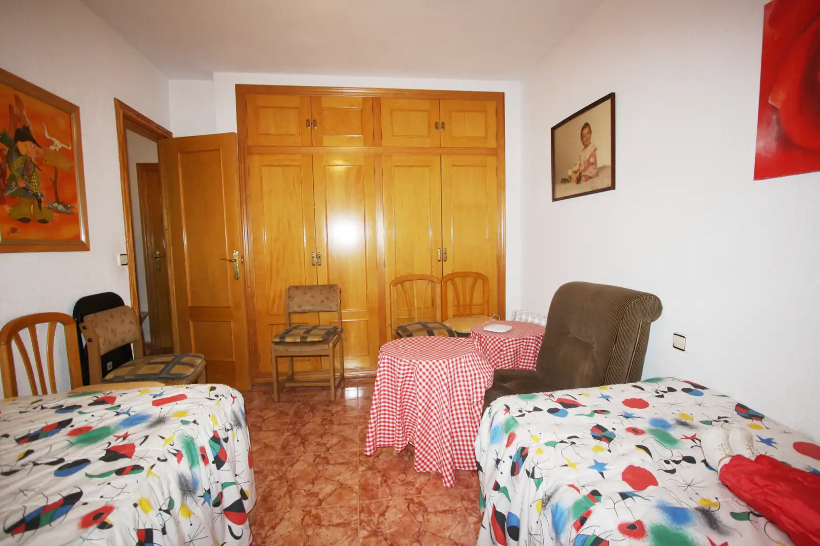 Dormitori de Casa o xalet en venda en Albacete amb Aire condicionat, Jardí privat i Terrassa