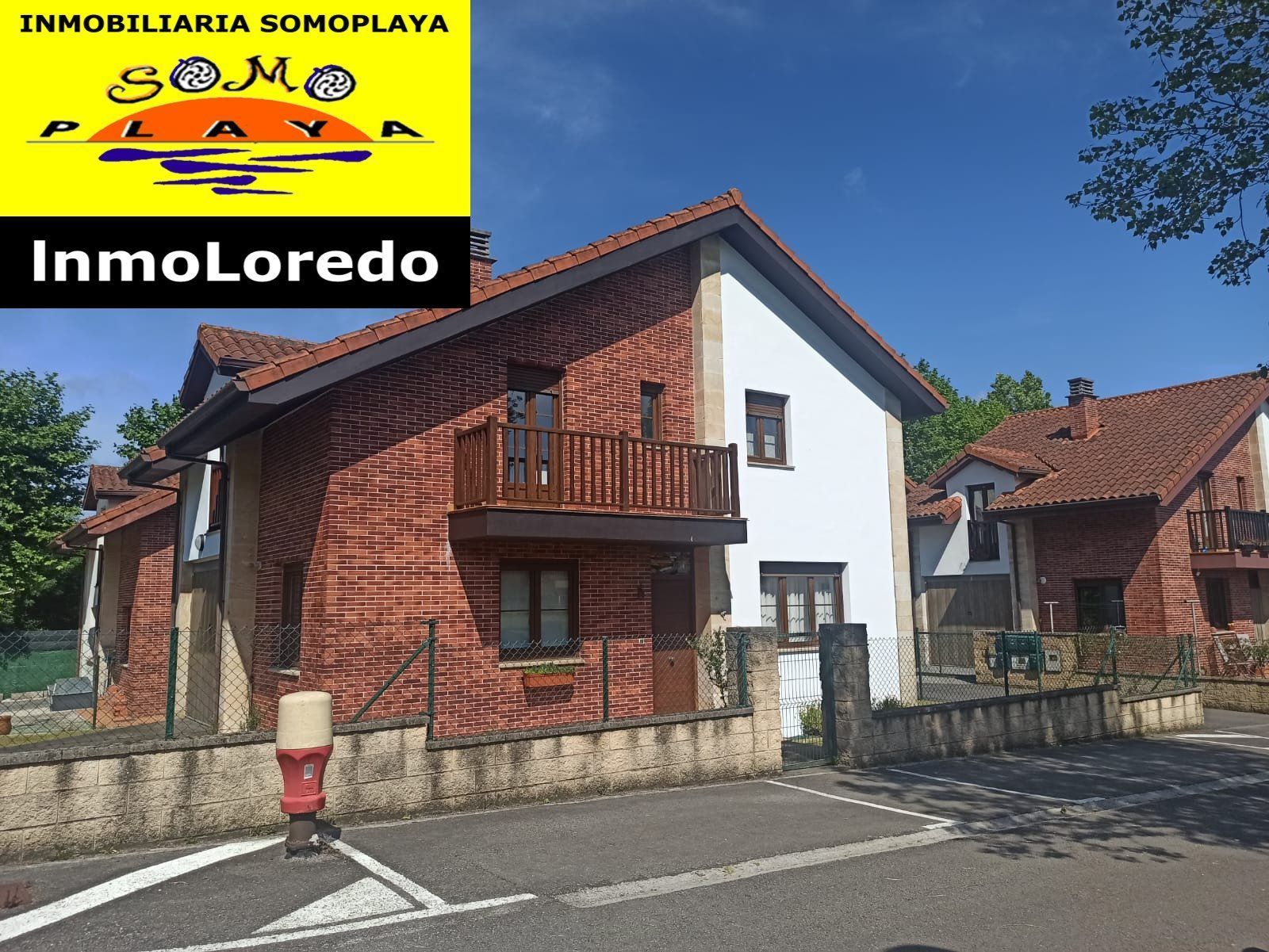 Vista exterior de Casa o xalet en venda en Ribamontán al Monte amb Calefacció, Jardí privat i Terrassa