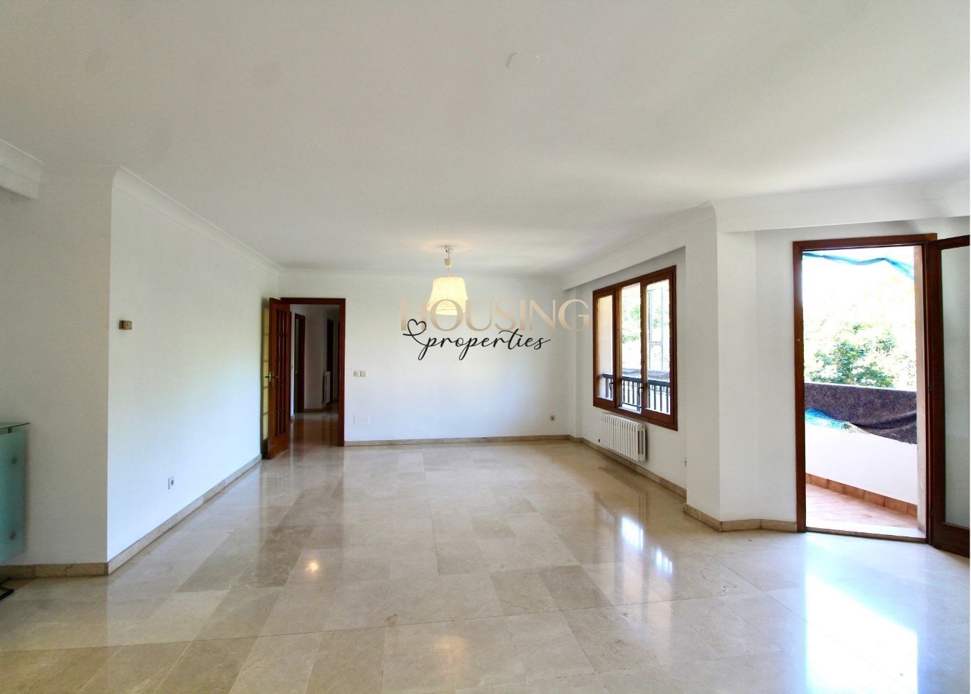 Sala d'estar de Pis de lloguer en  Palma de Mallorca amb Aire condicionat i Terrassa