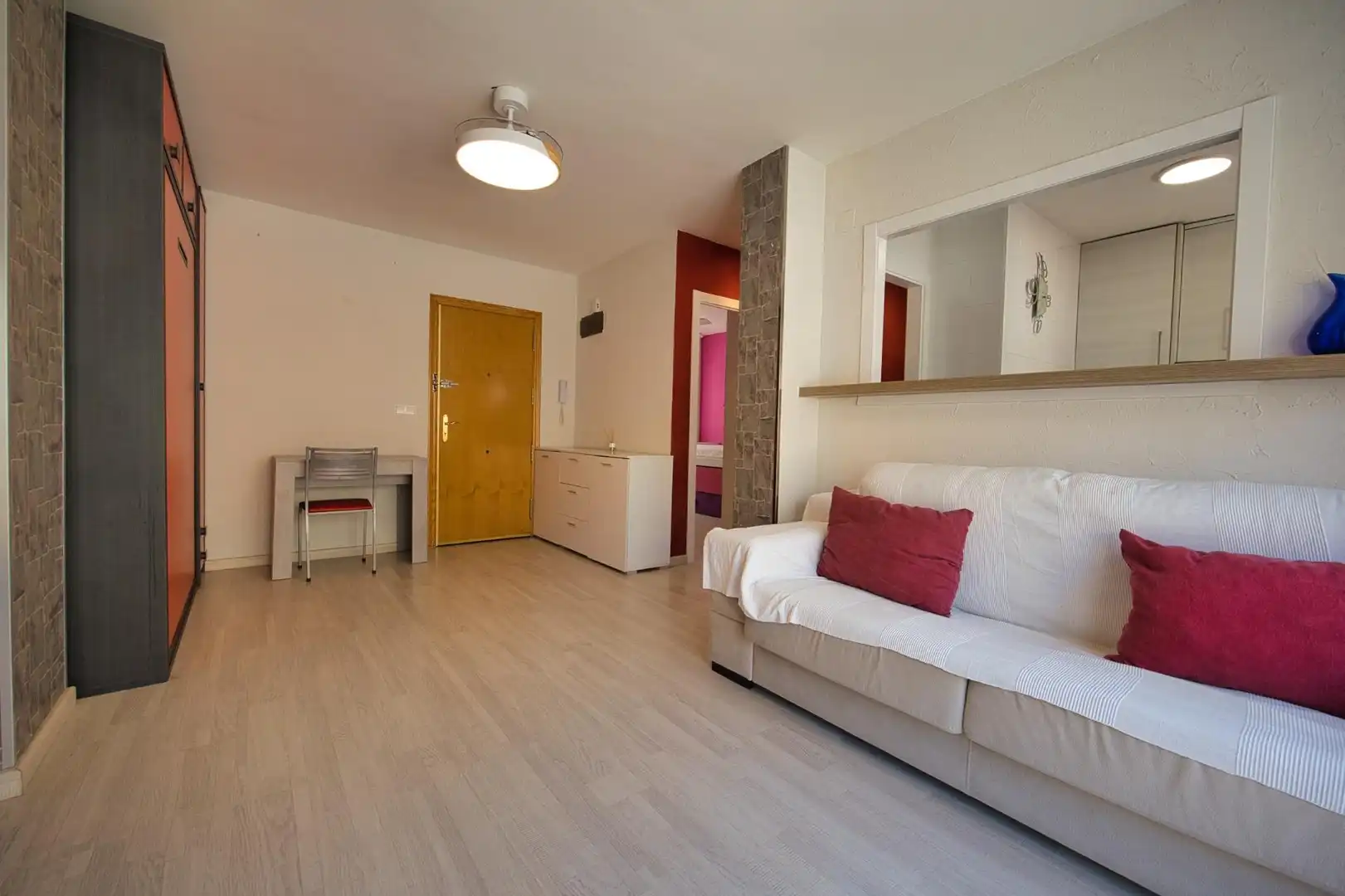 Wohnzimmer von Wohnungen zur Miete in El Campello mit Klimaanlage, Terrasse und Möbliert