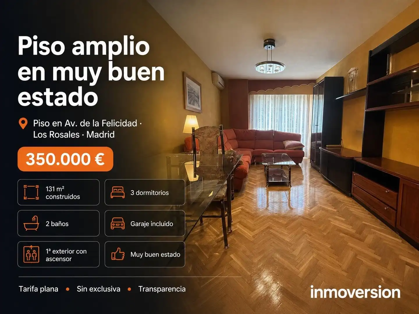 Flat for sale in Avenida FELICIDAD, Los Rosales