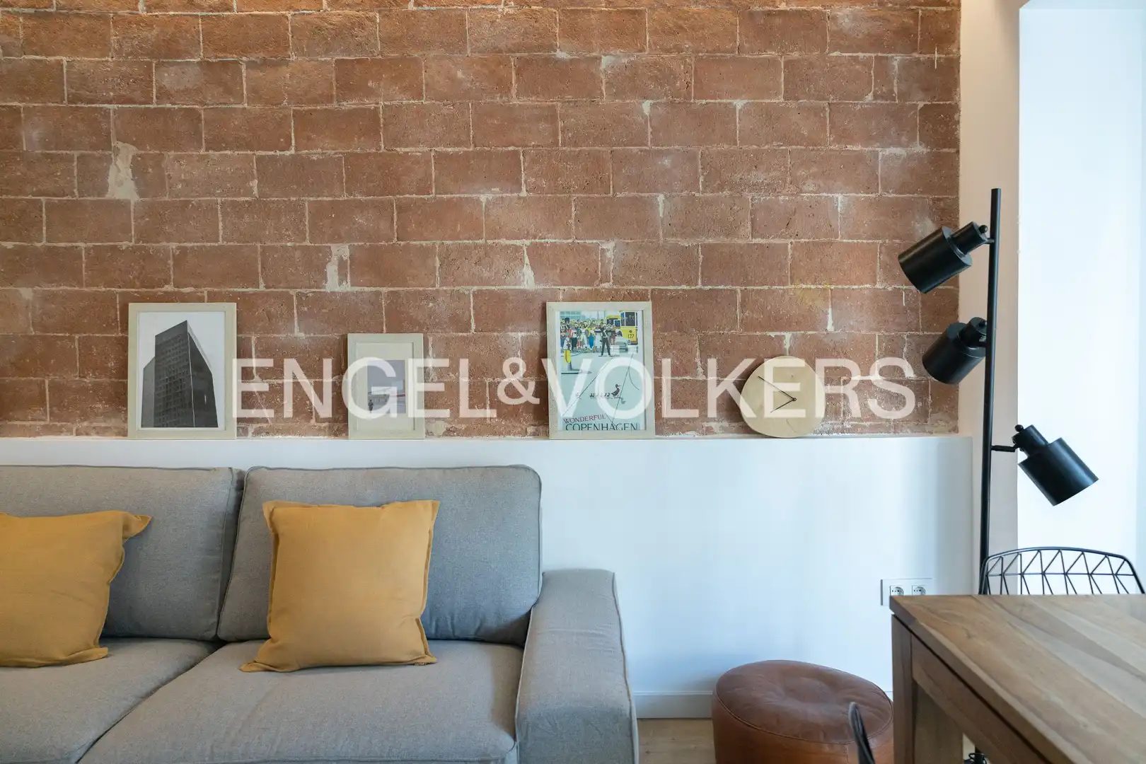 Wohnzimmer von Wohnung zum Verkauf in Barcelona mit Klimaanlage, Heizung und Parkett