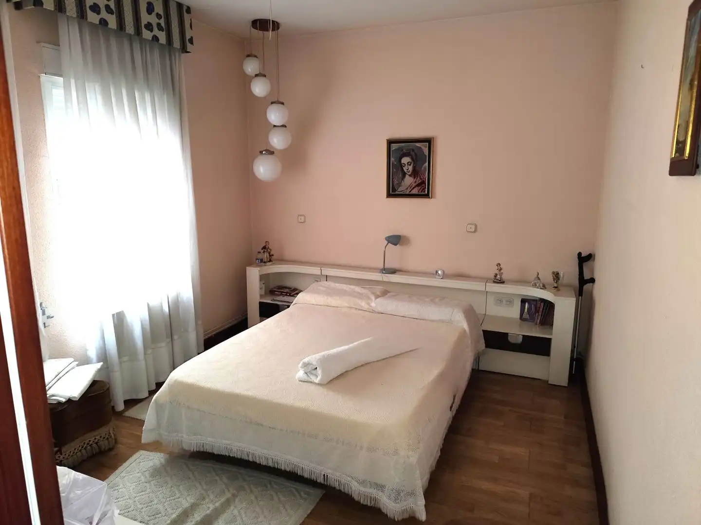 Bedroom of Flat for sale in Valladolid  with Heating, Parquet flooring and Storage room