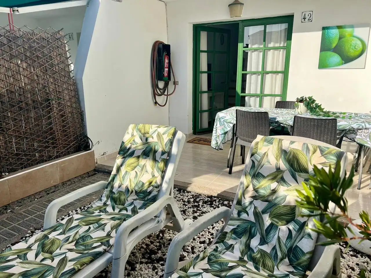 Terraza de Casa o chalet de alquiler en San Bartolomé de Tirajana