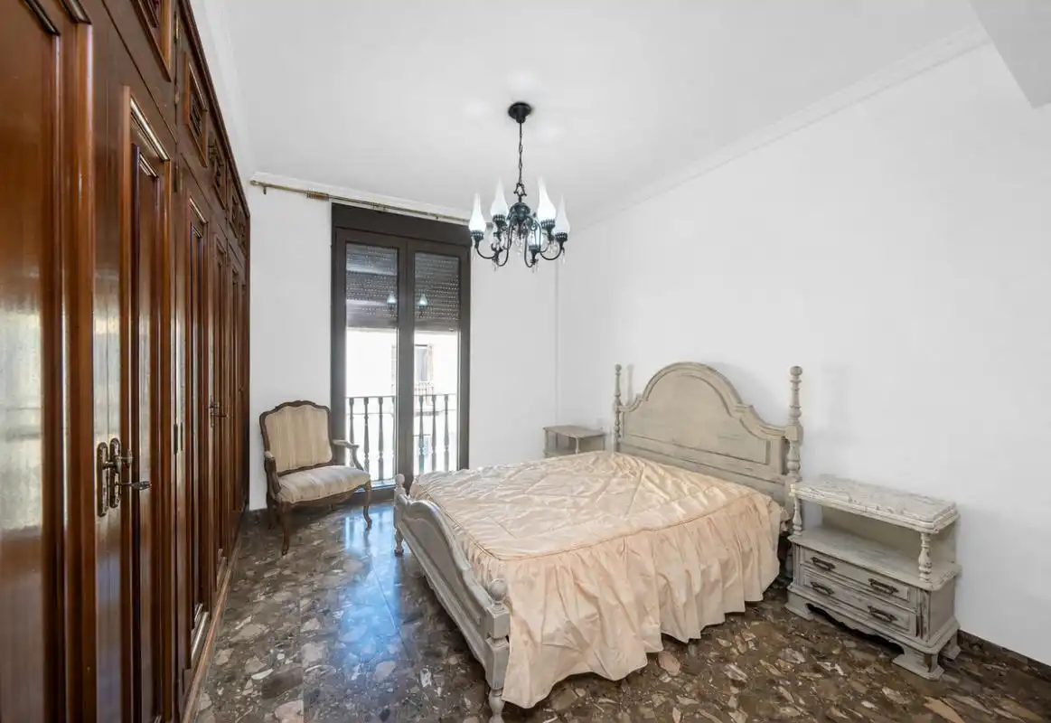 Bedroom of Flat for rent in Dénia  with Heating