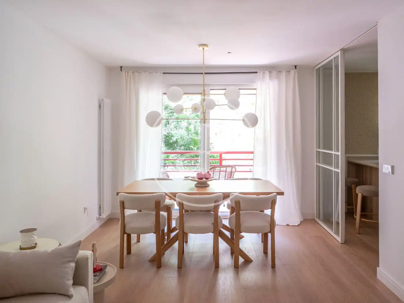 Esszimmer von Wohnung zum Verkauf in Madrid mit Klimaanlage, Heizung und Terrasse